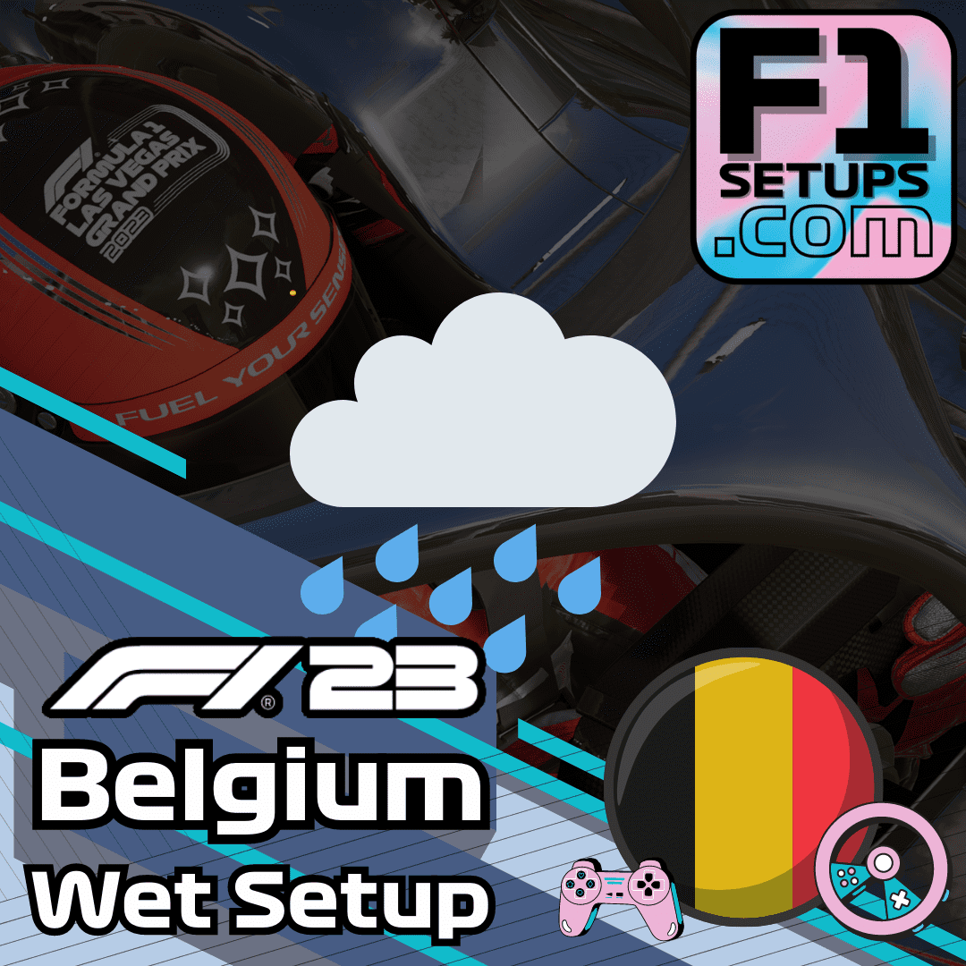 F1 23 Belgium Wet Setup Guide